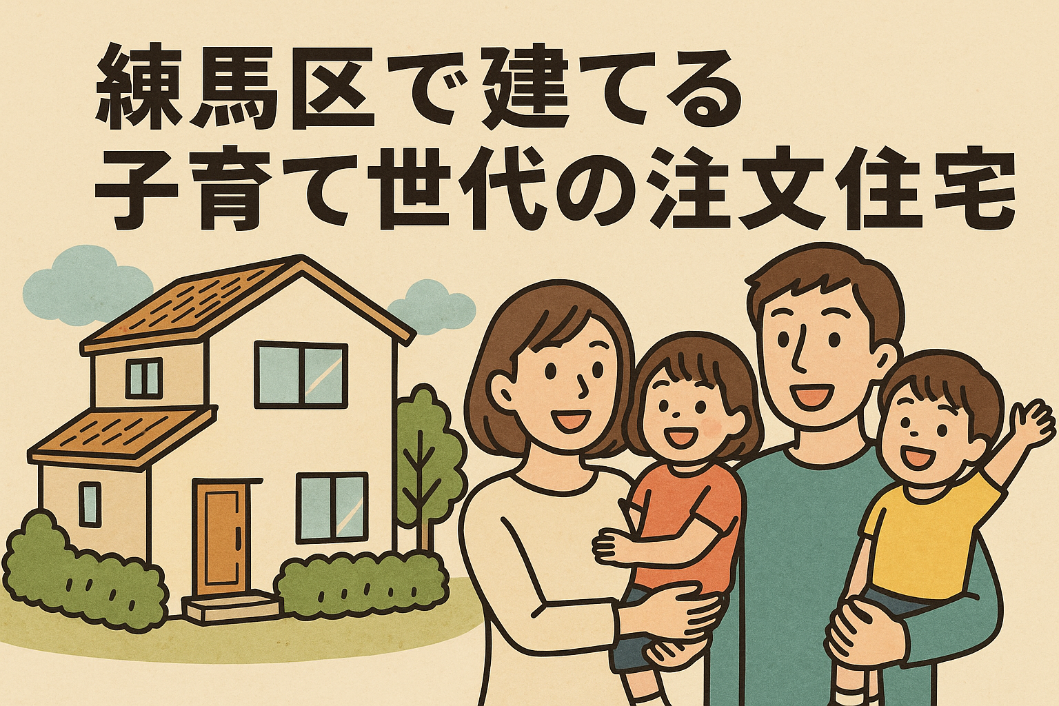 練馬区で子育てしやすい注文住宅