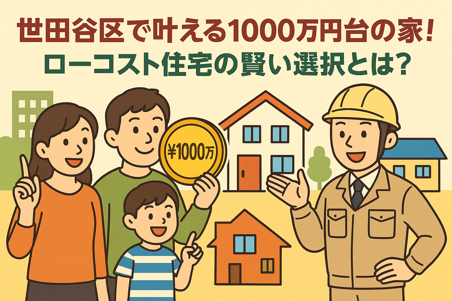 世田谷のローコスト住宅